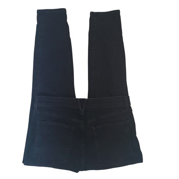 Veronica Beard Debbie High Rise Skinny Black Button Fly Jeans Sz 10 (30) - Picture 7 of 12
